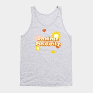 Radiate Positivity Positive Affirmation Tank Top